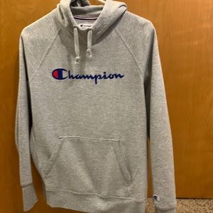 Like new grey Champion hoodie